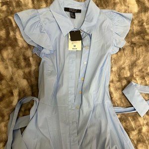 brand new flirty light blue dress